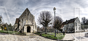 Eglise Saint-Romain Wy-dit-Joli-Village par Alexandre Serain Shuvaloff